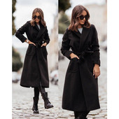 Mēteļi Mežģīnes ar garām piedurknēm Atloks Poga Y2K Rudens Vilnas Mēteļi Sieviešu Masīvas Kabatas Jakas Jakas Vilnas Mētelis Jakas