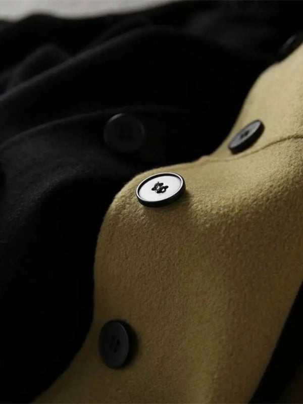 2023 m. naujas moteriškas paltas, temperamentas, tankintas vilnonis audinys, žieminis vidutinio ilgio, paprasti išskirtiniai paltai, skirti elegantiškiems moteriškiems paltams