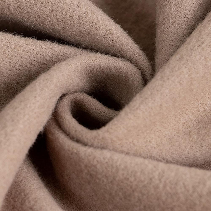 Novi vuneni ženski kaput s kapuljačom, tkana jakna za jesen/zimu 2023