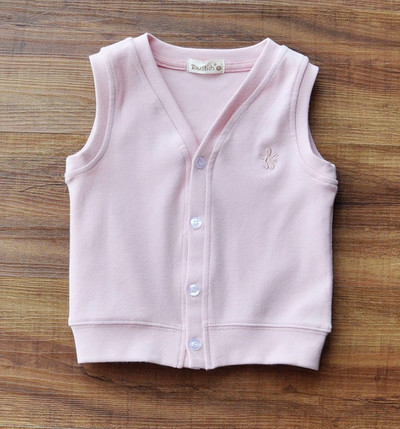 Vestă pentru copii pentru fată și băiat, ocazional, din bumbac, haine exterioare pentru copii, haine, cu decolteu în V, vestă fără mâneci, jachetă RT550