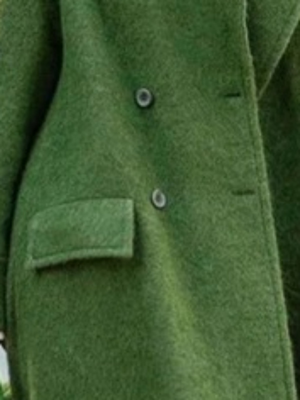 Nova jesenska ženska odjeća, jednobojna jakna s reverima i dugim rukavima, temperamentan ženski trenč s dugim gumbima za putovanje na posao i na posao