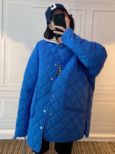 KBAT Zimske ženske parke Pamučne podstavljene jakne Ležerne tople parke otporne na vjetar Preveliki kaput Modne ženske vanjske parke