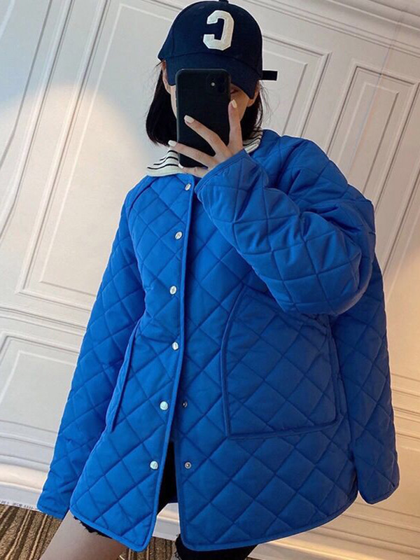 KBAT Zimske ženske parke Pamučne podstavljene jakne Ležerne tople parke otporne na vjetar Preveliki kaput Modne ženske vanjske parke