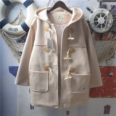 Jachetă de iarnă pentru femei în stil japonez, stil japonez, jachetă lungă, căptușită, îngroșată, JK.