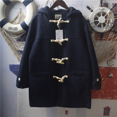 Jachetă de iarnă pentru femei în stil japonez, stil japonez, jachetă lungă, căptușită, îngroșată, JK.