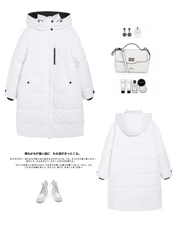 KBAT 2023 Winter Warm Parka Long Γυναικείο πουπουλένιο μπουφάν Snow Coat Γυναικείο μπουφάν με κουκούλα Thicken Ζεστό Elegnat Γυναικεία αντιανεμικά ρούχα