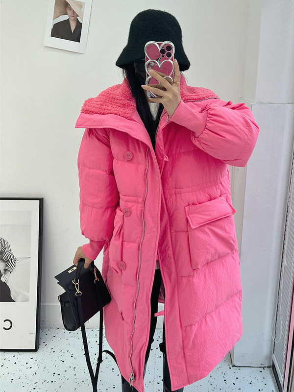 Parka căptușită din bumbac, la modă de iarnă, 2023