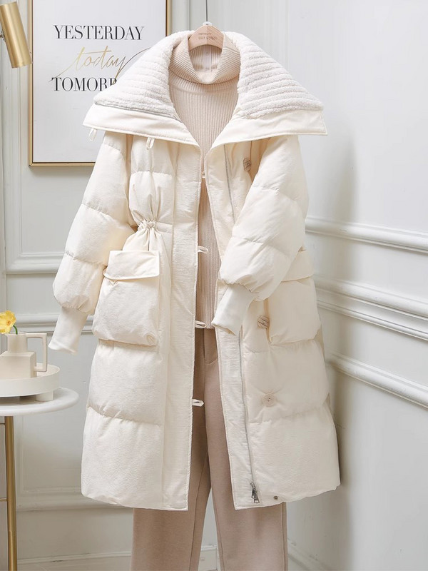 Parka căptușită din bumbac, la modă de iarnă, 2023