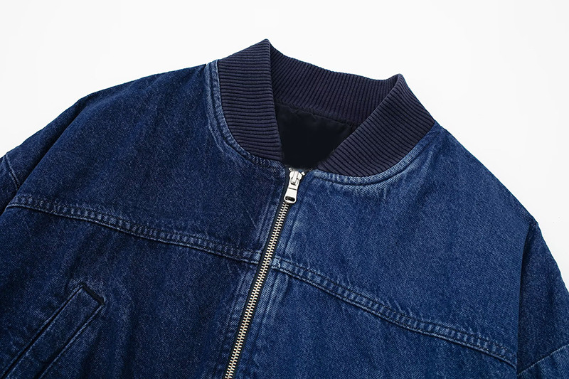 Patchwork traper jakna za žene 2023. široka jakna dugih rukava Vintage korejska moda Y2K kratki kaput Jesenska ležerna jeans jakna