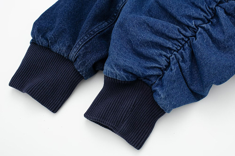 Patchwork traper jakna za žene 2023. široka jakna dugih rukava Vintage korejska moda Y2K kratki kaput Jesenska ležerna jeans jakna