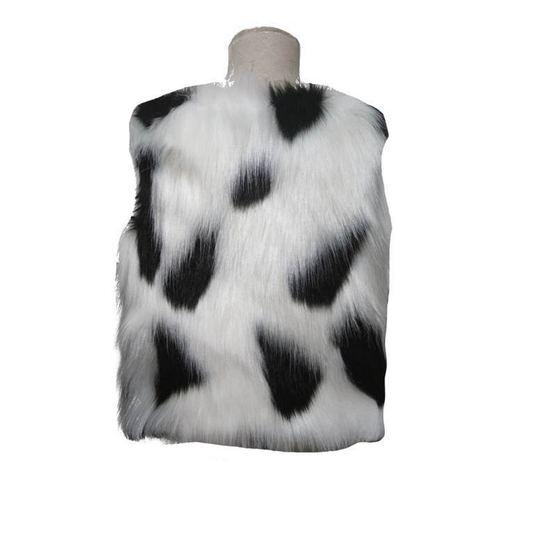 Veste Kažokādas Ziemas Sezona 2023 Eiropa Universāls stils Amerikas jaka Bērnu apģērbi bez piedurknēm kroku, vienkārši