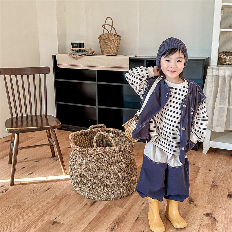 2023 de primăvară noi copii fără mâneci vestă jachetă drăguț urs imprimeu băieți haină vestă bumbac fete casual cardigan jachetă copii vestă top