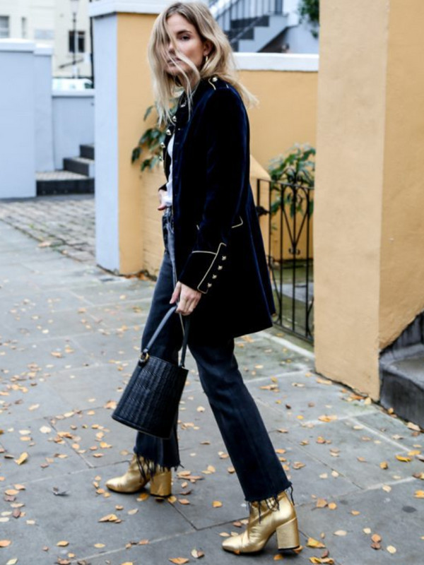 Jachetă nouă de toamnă pentru femei, cu gât în picioare, cu mâneci lungi, elegantă, din catifea, cu mai mulți nasturi, trenci pentru femei