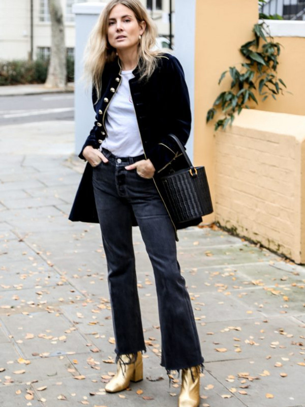 Jachetă nouă de toamnă pentru femei, cu gât în picioare, cu mâneci lungi, elegantă, din catifea, cu mai mulți nasturi, trenci pentru femei