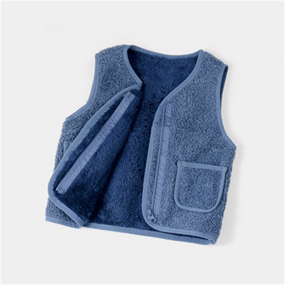 vestă fleece pentru fete, băiețel, vestă de catifea pentru fată, vestă caldă, vestă pentru copii, vestă fără mâneci, îmbrăcăminte de toamnă, urs sugar fetiță