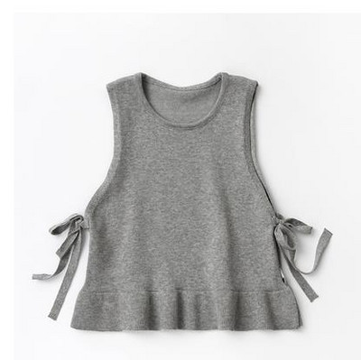 Dječji pleteni prsluk Novi džemper bez rukava za djevojčice 2020. Jednobojni prsluk za djevojčice DT167