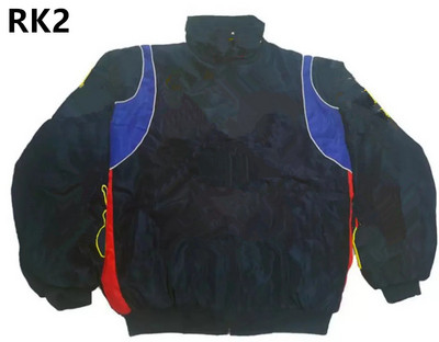 Jachetă de bumbac cu broderie de modă pentru femei Jachetă casual cu rever mare Jachetă căptușită scurtă și mică.