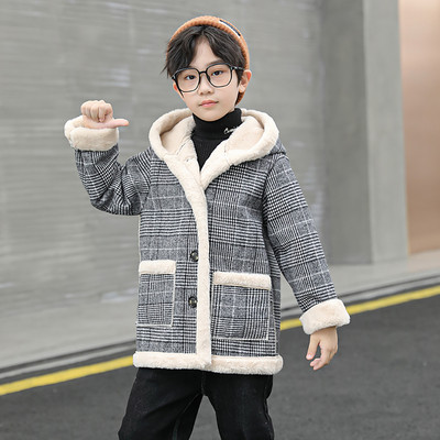 Kaput za dječaka Debeli topli kaput za dječaka Ležeran stil Dječja jakna Zimska jesen Dječja odjeća za dječake 6 8 10 12 14