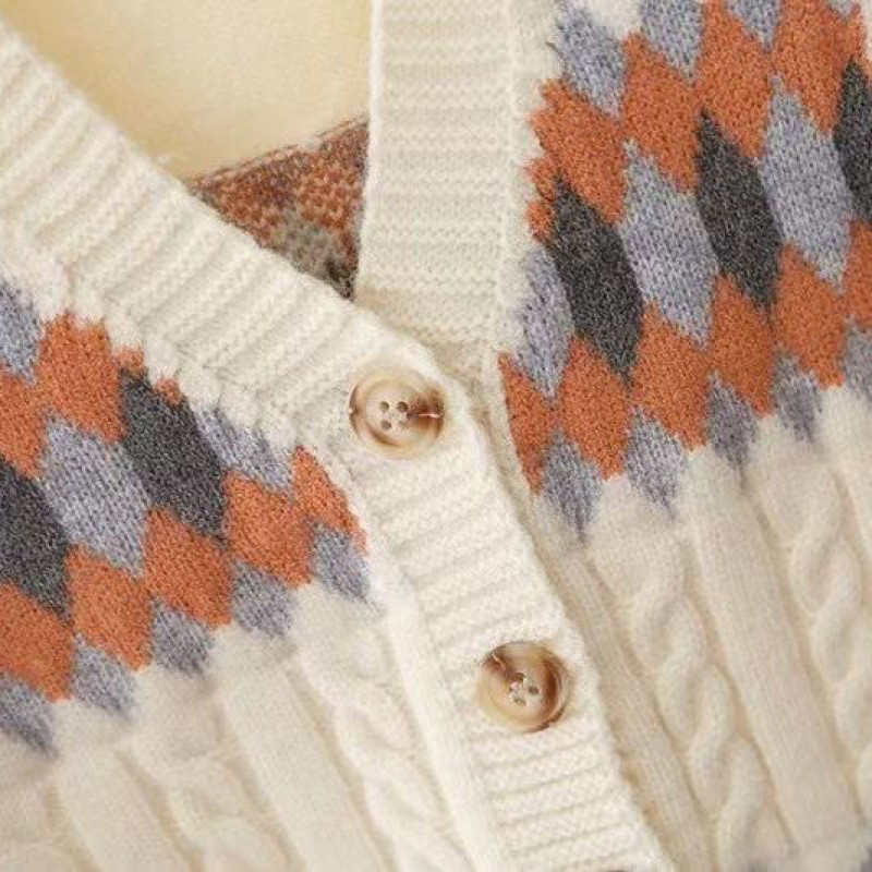 Dječji džemperi bez rukava Proljeće Jesen Korejski Svestrani Pleteni deblji prsluci Džemperi Dječji prsluk Kardigan Kaput
