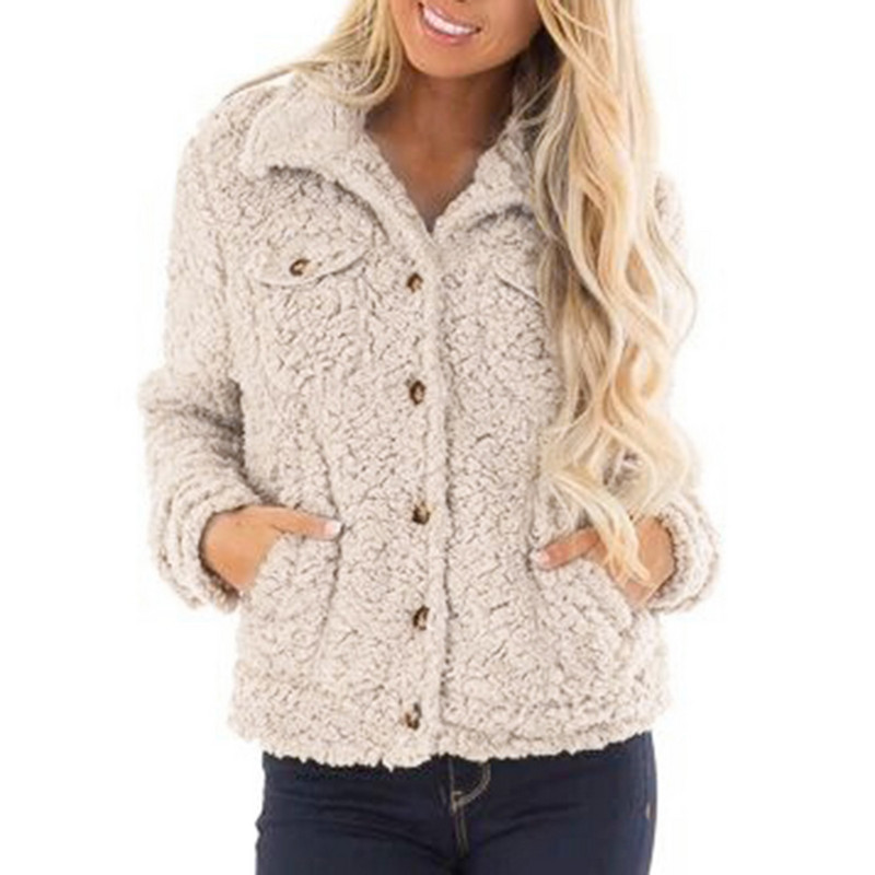 Jachete de iarnă pentru femei mărimi mari Îmbrăcăminte de toamnă pentru femei Jachetă din lână din lână de miel Jachetă cardigan scurtă de iarnă