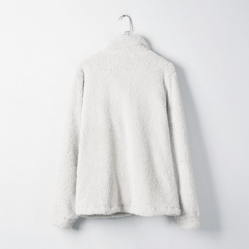 Jachete de iarnă pentru femei mărimi mari Îmbrăcăminte de toamnă pentru femei Jachetă din lână din lână de miel Jachetă cardigan scurtă de iarnă