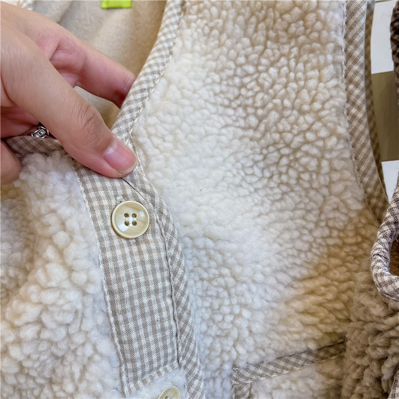 2023., dječji jesenski prsluk, zadebljana topla plišana jakna bez rukava za dječake i djevojčice, korejski prsluk