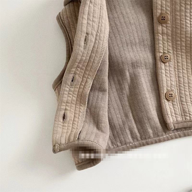 4123C Dječja odjeća Prsluk s kapuljačom 2022 Jesen Proljeće Jednostavan moderan prsluk za dječake Kaput s kapuljačom Dječji prsluk 1-7 godina