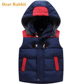 Nova dječja topla jakna s kapuljačom Gornja odjeća za malu djevojčicu Kaput, dječji prsluk za dječake Jesenska zimska odjeća s kapuljačom, deblji prsluci