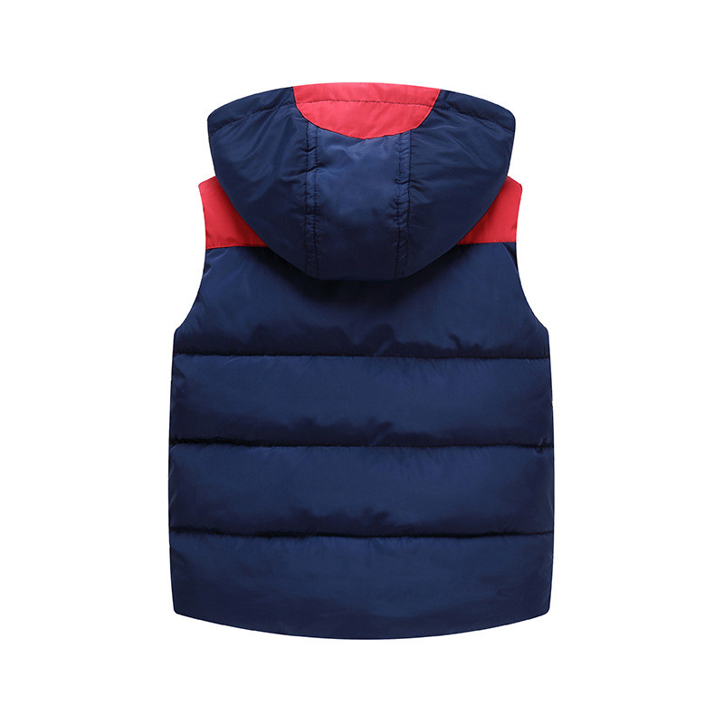 Nova dječja topla jakna s kapuljačom Gornja odjeća za malu djevojčicu Kaput, dječji prsluk za dječake Jesenska zimska odjeća s kapuljačom, deblji prsluci