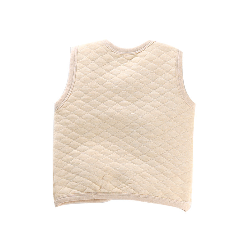 Kūdikių rūbai Liemenės ir liemenės Medvilninė liemenė mergaitei berniukui Žiemos rudens šilta liemenė Vaikiška striukė be rankovių