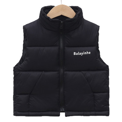 Zimski dječak plus baršunasti topli prsluk 2-12-godišnja djevojčica ležerna labava jakna bez rukava zadebljana modna dječja odjeća 2023.