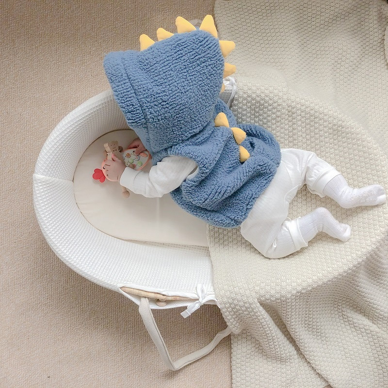 Îmbrăcăminte de iarnă Bebeluș copil fetiță Băieți Veste Copii drăguți Jachetă caldă Îmbrăcăminte exterioară Cu ureche cu glugă Vestă pentru copii fără mâneci