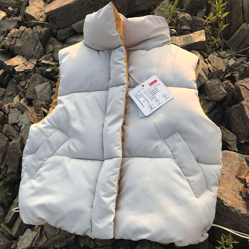 Veste pentru copii de iarnă Paltoane stil coreean băiat fată Jachete de culoare pură Îmbrăcăminte pentru copii îmbrăcăminte exterioară cu gât înalt Veste calde rezistente la vânt