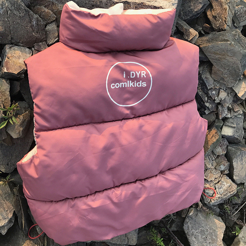 Veste pentru copii de iarnă Paltoane stil coreean băiat fată Jachete de culoare pură Îmbrăcăminte pentru copii îmbrăcăminte exterioară cu gât înalt Veste calde rezistente la vânt