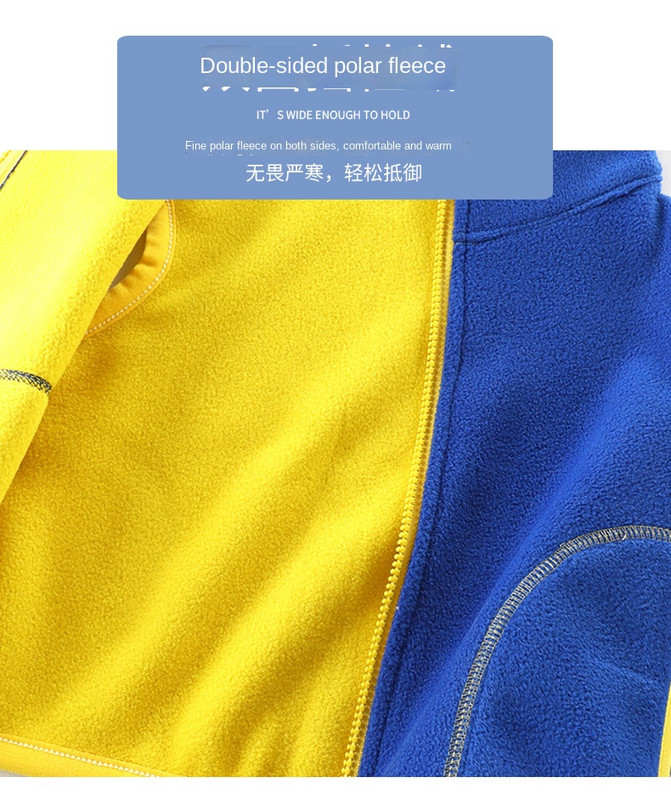 Vestă caldă pentru copii Jachetă Toamnă Copii Băieți Fete Îngroșare Lână îmbrăcăminte exterioară Iarnă Copii mici Adolescent Îmbrăcăminte Mantoane 18M-10 ani