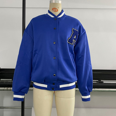 jachetă yiciya femei bomber de baseball jachete varsity iarnă nou în haine exterioare haine de exterior americane top supradimensionat pentru femei