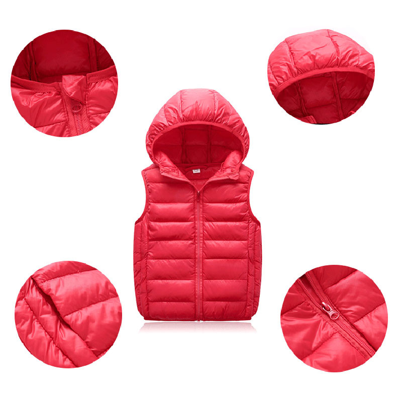 Bumbac calduros pentru bebelusi baieti fete vesta vesta pentru copii imbracaminte exterioara pentru copii paltoane de iarna cu gluga haine pentru copii pentru varsta de 3-12 ani