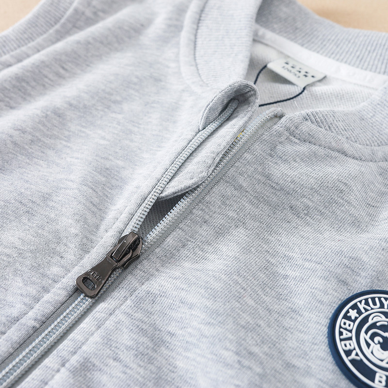 Vestă pentru copii Băieți, primăvară și toamnă, vestă din bumbac, respirabilă, cu fermoar, maiu, vestă pentru copii