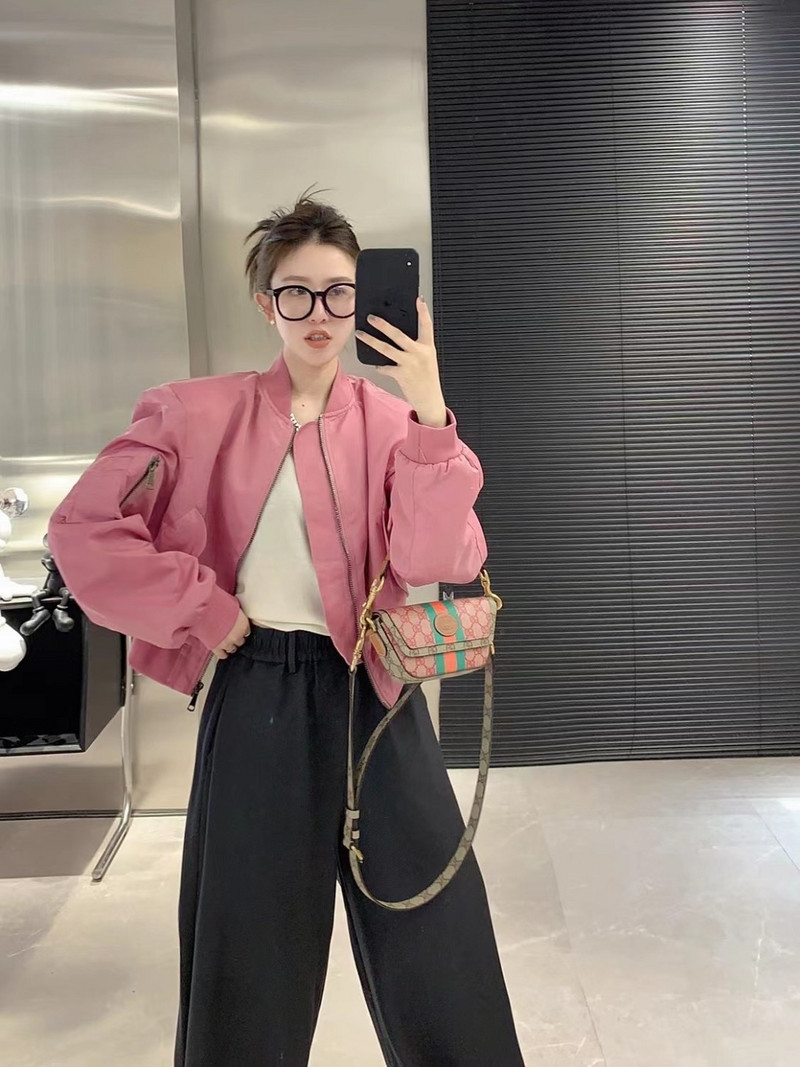 Proljetna jakna Ženska harajuku kratka jakna s šavovima na džepovima Ženska jednobojna bejzbolska jakna s okusom stranog zraka Harbour Odjeća