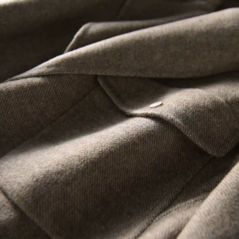 2022 toamna si iarna noua moda lejer casual doamna de birou imbraca haine simple palton scurt de lana paltoane pentru femei haine