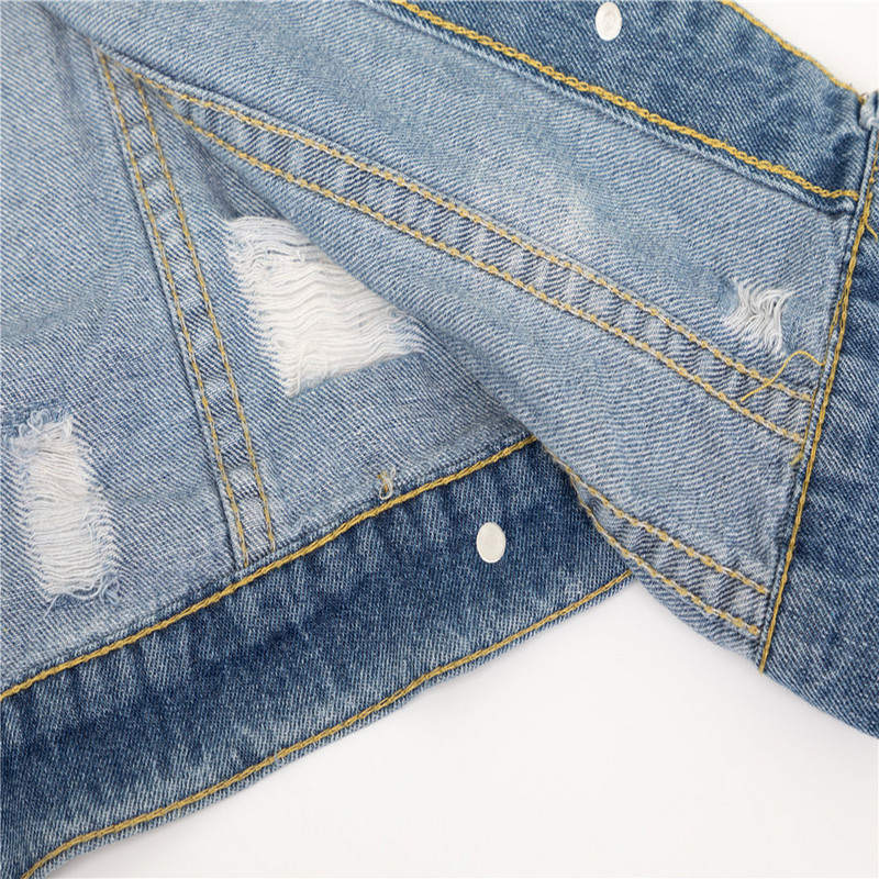 Ženska odjeća Traper kaputi Jakne Jesen za djevojke Majice s dugim rukavima Duga gornja odjeća s džepovima Jean Gornja odjeća Traper kaput