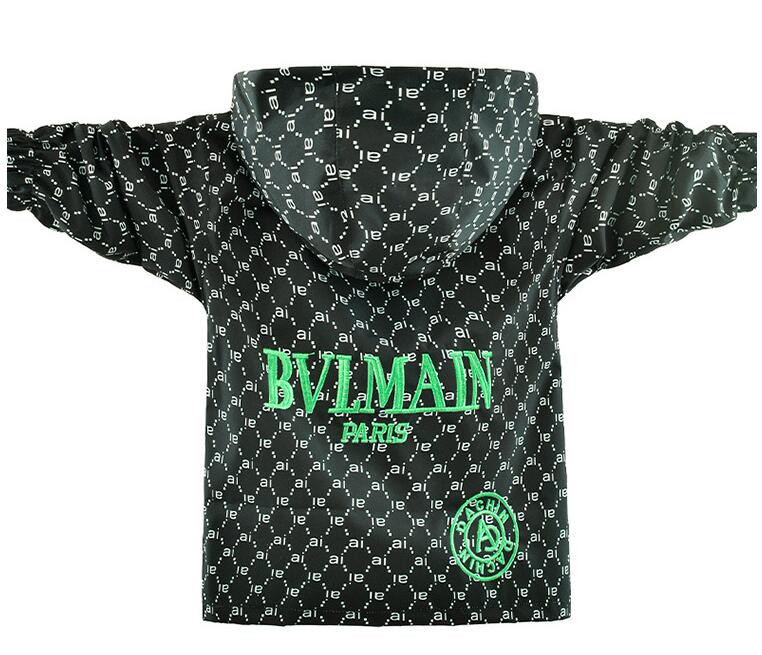 Jachetă de trenci pentru băiat, haină ocazională, cu litere, pentru adolescent, primăvară, toamnă, îmbrăcăminte pentru copii, în aer liber, cu glugă.