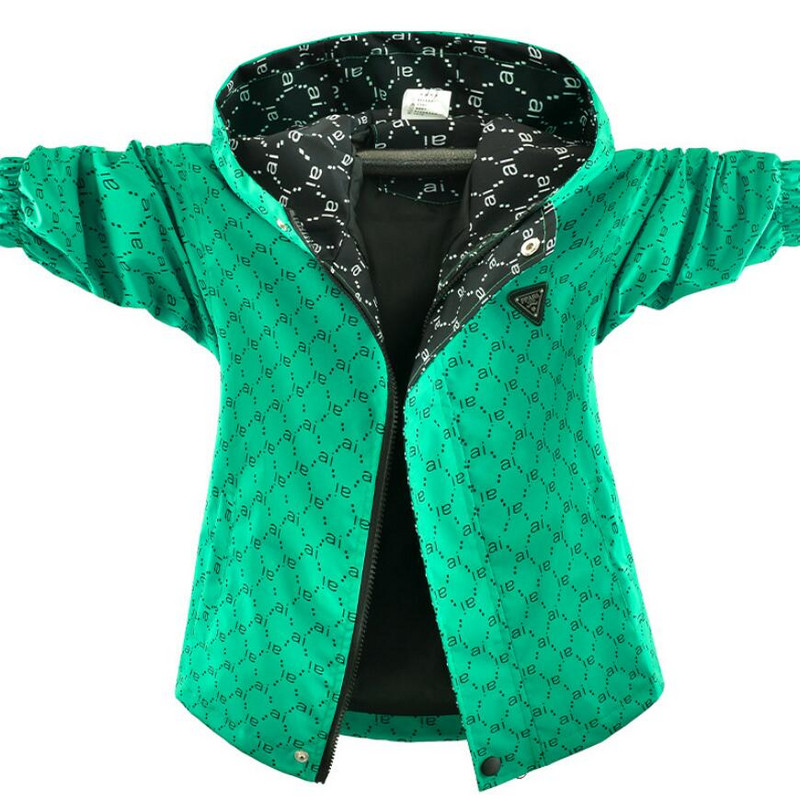 Jachetă de trenci pentru băiat, haină ocazională, cu litere, pentru adolescent, primăvară, toamnă, îmbrăcăminte pentru copii, în aer liber, cu glugă.