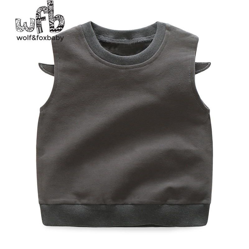 Maloprodaja dječji prsluk bez rukava za 2-8 godina beba mala krila slatki prsluk dječak proljeće jesen jesen