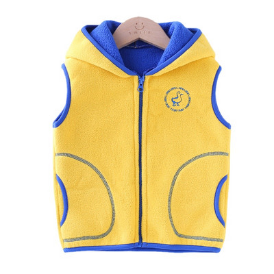 Copii Toamnă Iarnă Vestă Fete Gros Bumbac Glugă Haina Copii Fete Ocazional Vestă Băiat Jachetă Vestă Fata Iarnă