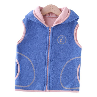 Copii Toamnă Iarnă Vestă Fete Gros Bumbac Glugă Haina Copii Fete Ocazional Vestă Băiat Jachetă Vestă Fata Iarnă