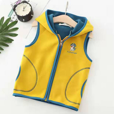 Vestă pentru copii Îmbrăcăminte exterioară pentru copii Veste Jachete fără mâneci Vestă pentru copii pentru băiat, fată, polar, fleece, pentru copii, iarnă caldă
