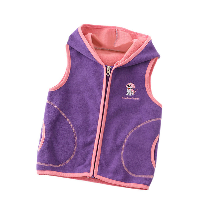 Bērnu Veste Bērnu Virsdrēbes Vestes Bezpiedurknēm Jakas Bērnu Veste Zēnam Meitenei Polar Fleece Baby Kids Veste Silta ziema