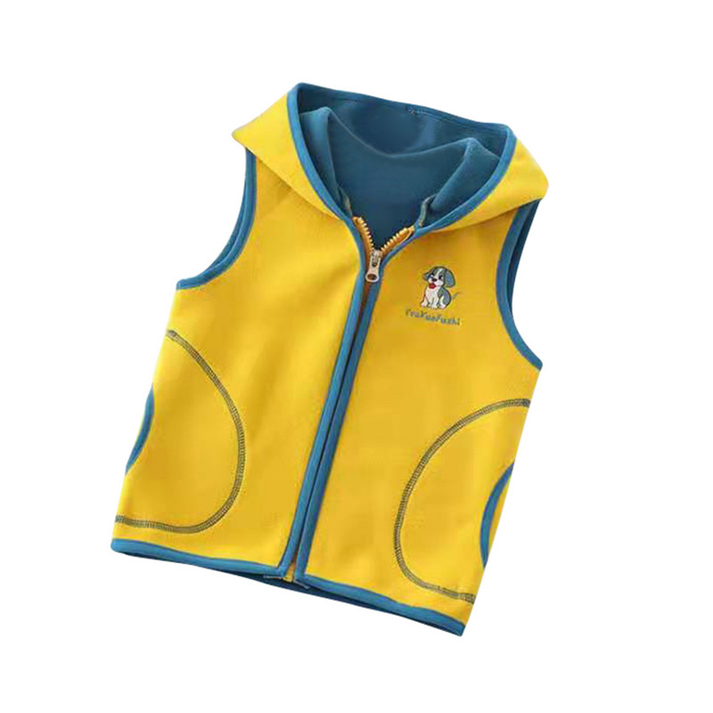 Bērnu Veste Bērnu Virsdrēbes Vestes Bezpiedurknēm Jakas Bērnu Veste Zēnam Meitenei Polar Fleece Baby Kids Veste Silta ziema