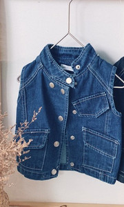 1-9Y, dječji jeans prsluci, proljeće, jesen, dječaci, jeans jakna, traper gornja odjeća, ležerne majice za dječake RT606